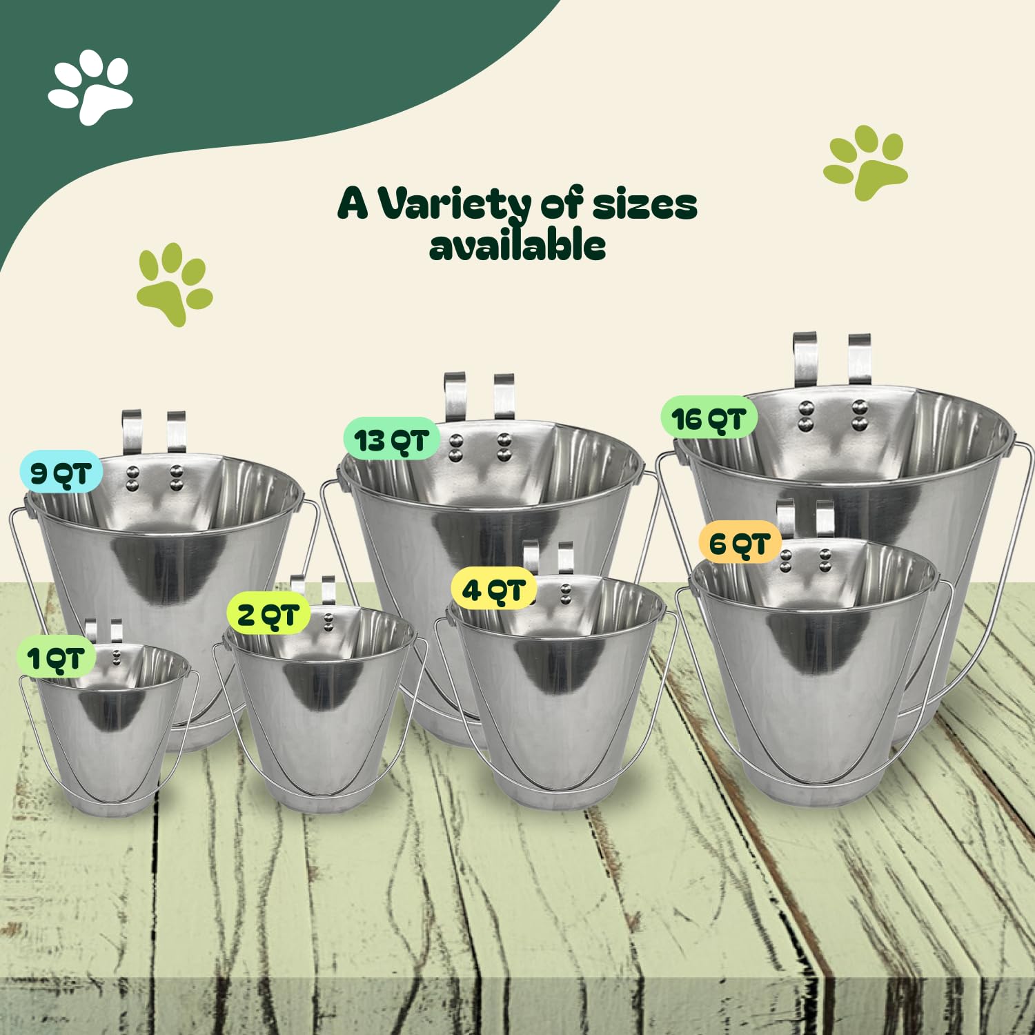 Advance Pet Products dishwasher-safe bucket simplifies cleaning after meals and water refills