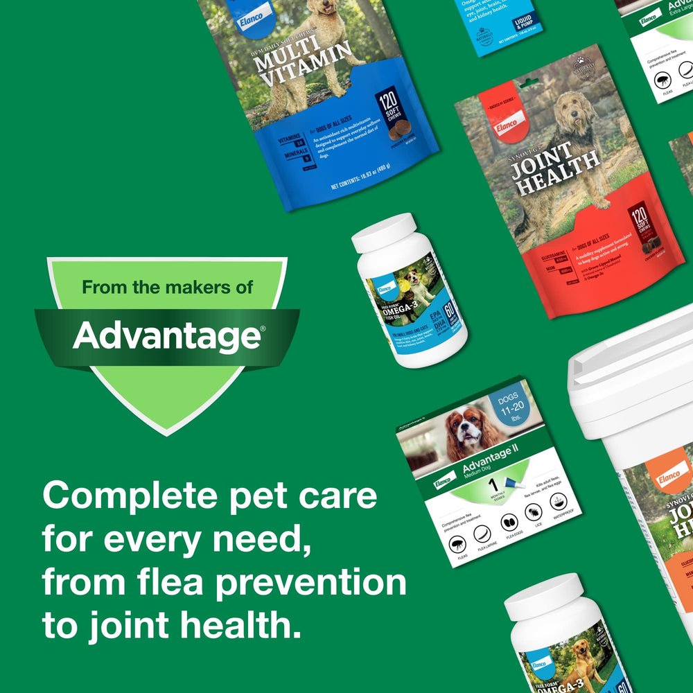 Advantage II Small Dog easy-to-apply spot-on formula for busy pet owners