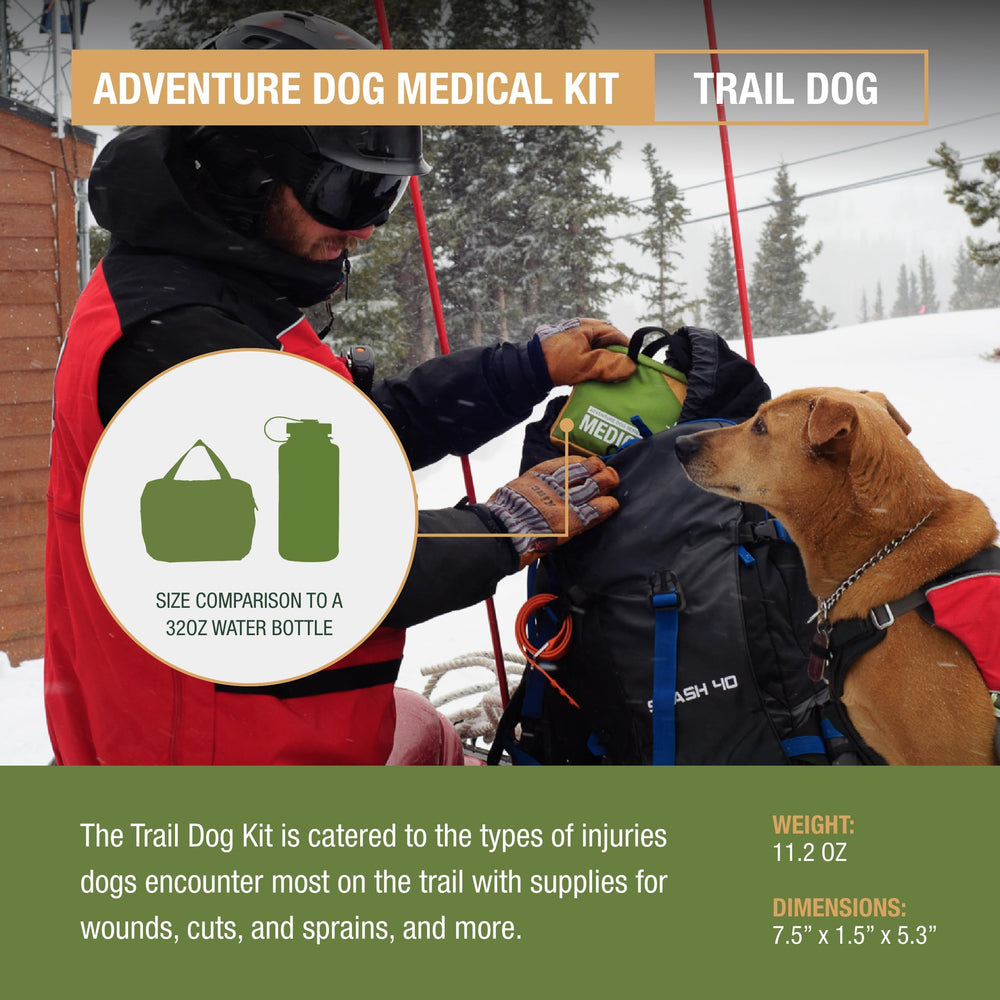 Adventure Medical Kits first aid manual dog edition guides on-site care.