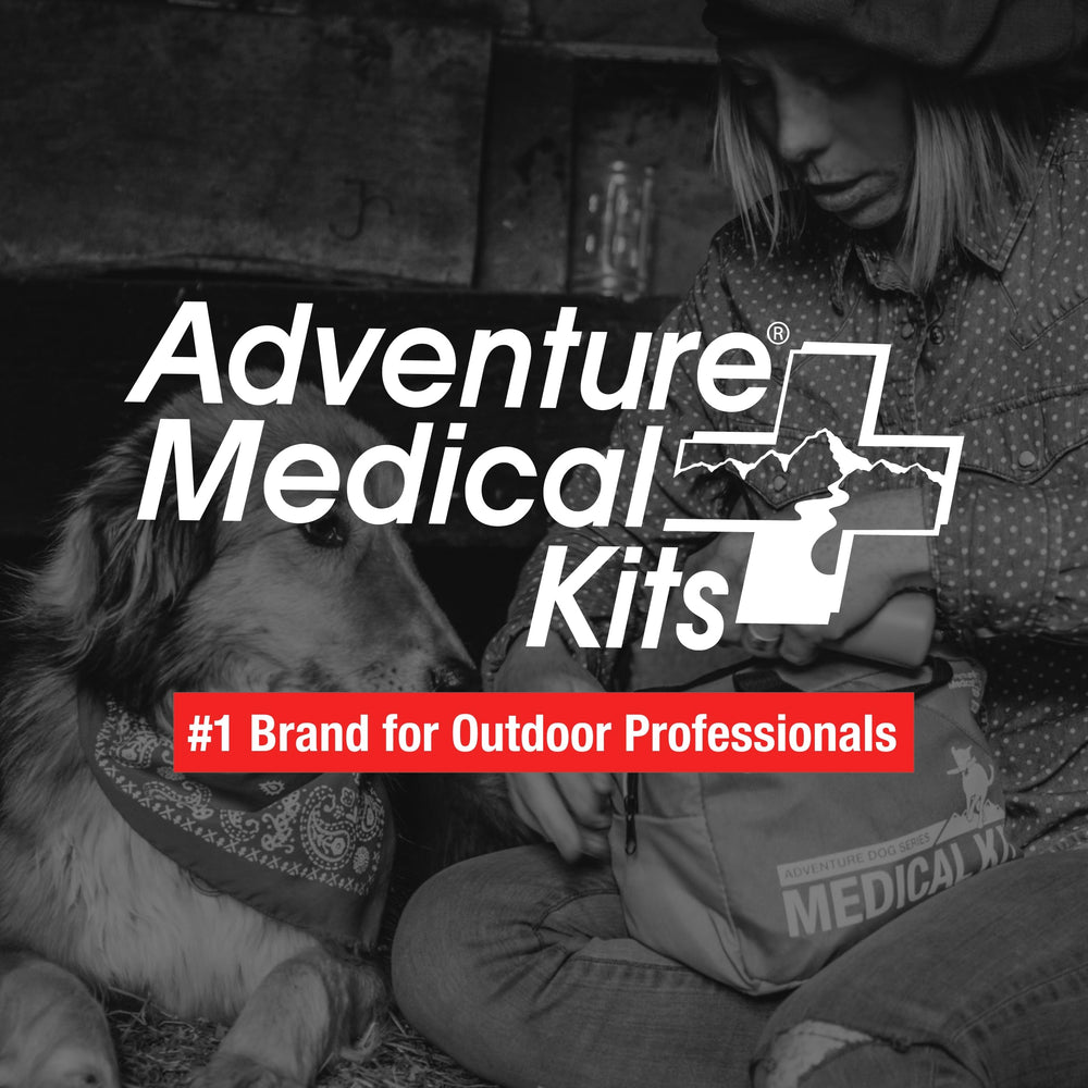Adventure Medical Kits easy-access pet health pack fits backpacks or cars.