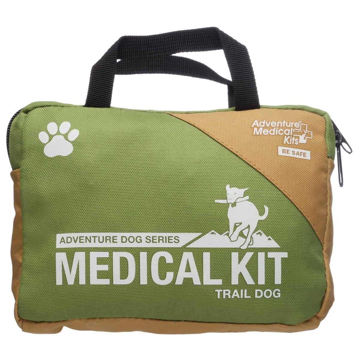Adventure Medical Kits trail dog first aid kit pouch open for quick on-the-go care.