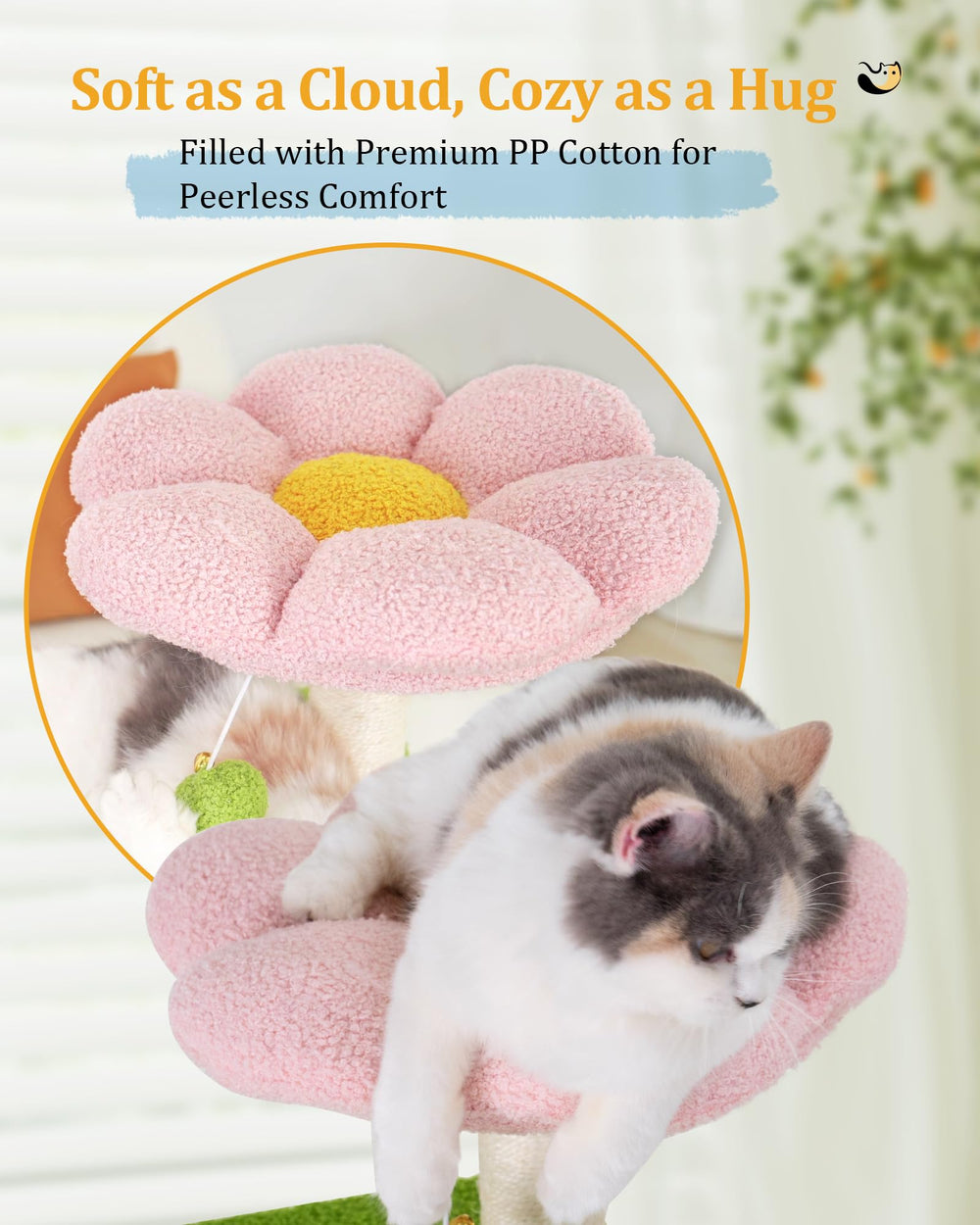 Aechonow Easy Assembly — simple setup for fast cat-tower fun.