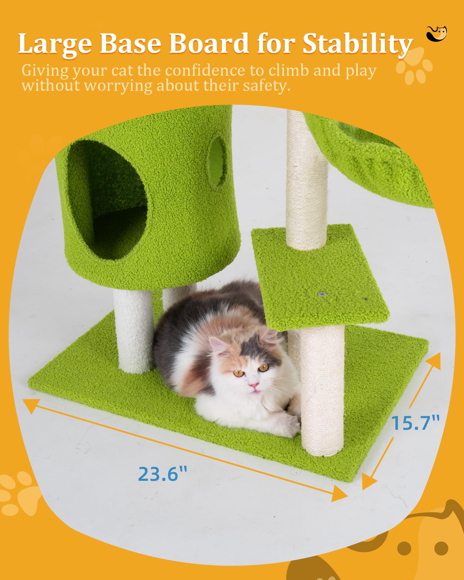 Aechonow Scratching Posts for Cat Tree — durable posts guard furniture and satisfy natural scratching.