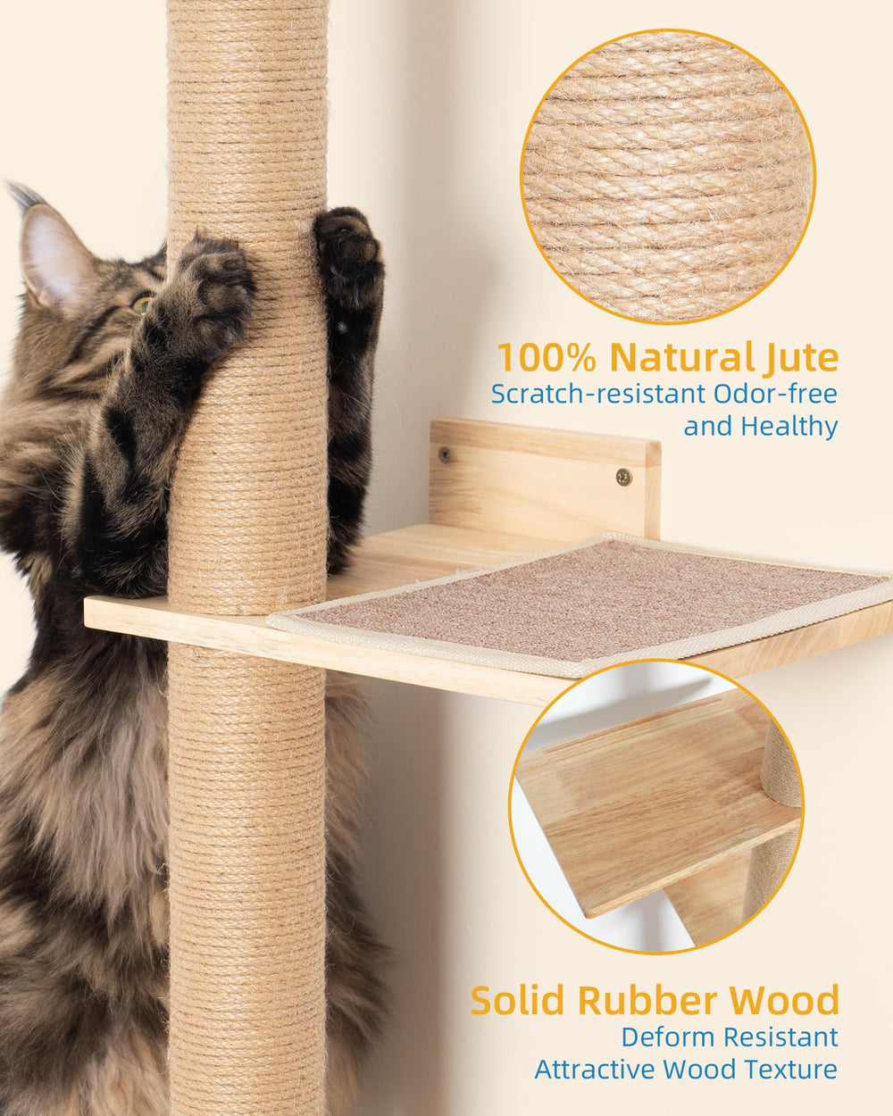 Aechonow smoothed panels reduce splinters and rough landings.