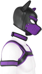 Aendu puppy hood collar harness set illustrates full character costume