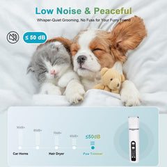 Aenncci paw trimmer and nail grinder ready to safely polish paws.