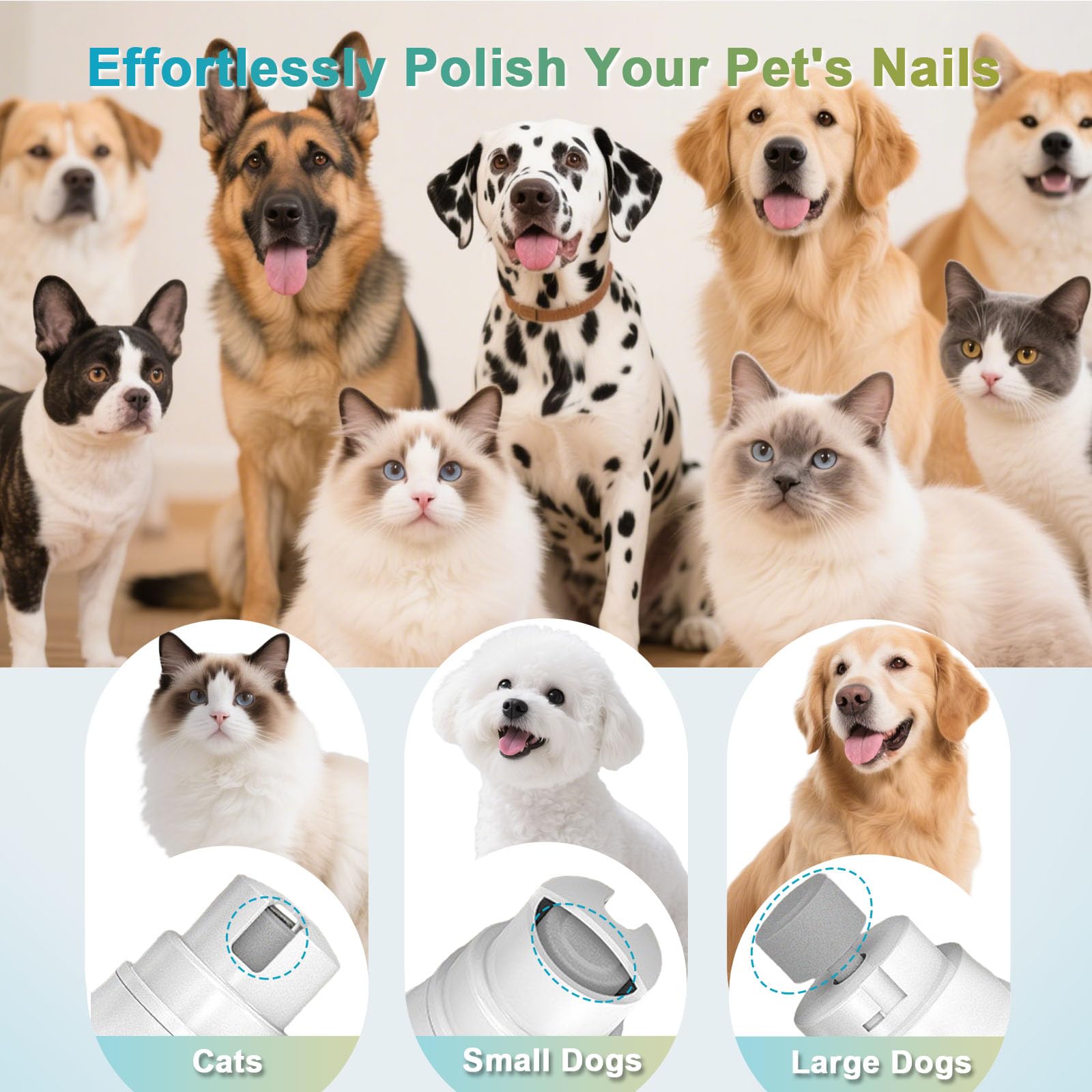 Aenncci two-speed pet trimmer with lock function to prevent accidental activation.