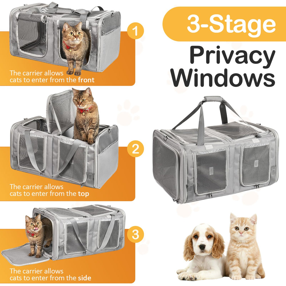 A.FATI safety rope keeps pets secured during transit