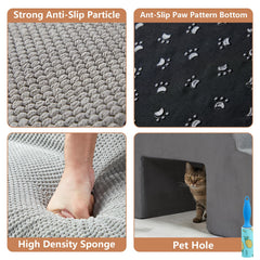 A.FATI dog stairs-assembly-dismantle shows flexible 2-in-1 setup