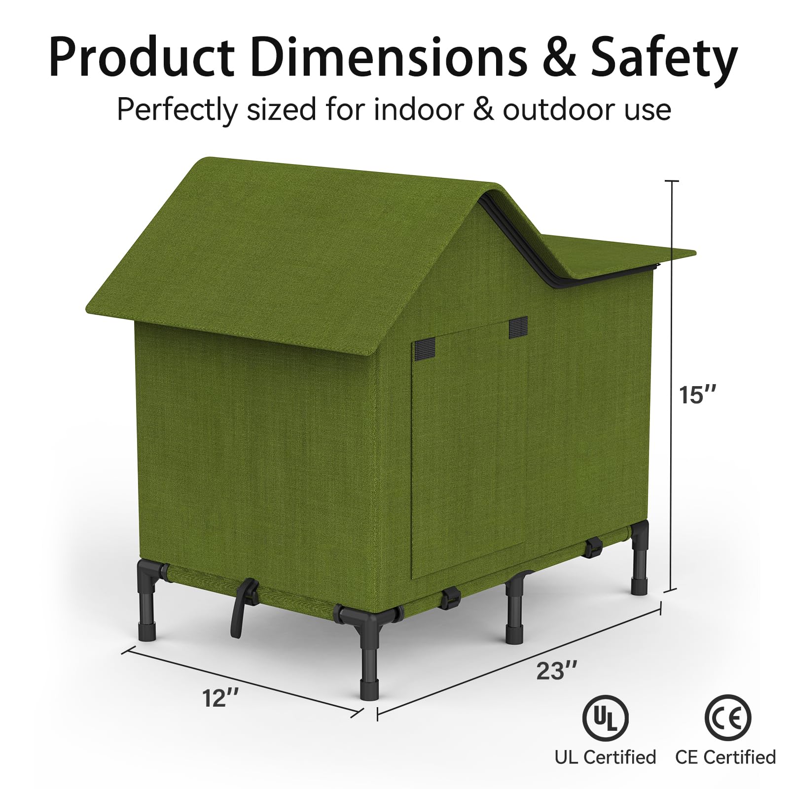AFEIOFT all-weather cat shelter durability for year-round outdoor use