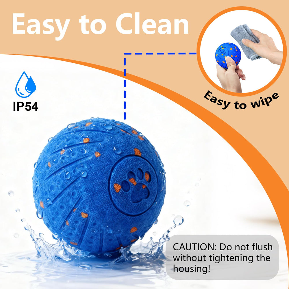 Affiuya eco-TPU chew-resistant ball blue combines safety with durable everyday use.