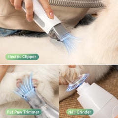 Afloia wireless clipper shot emphasizes cordless grooming flexibility.