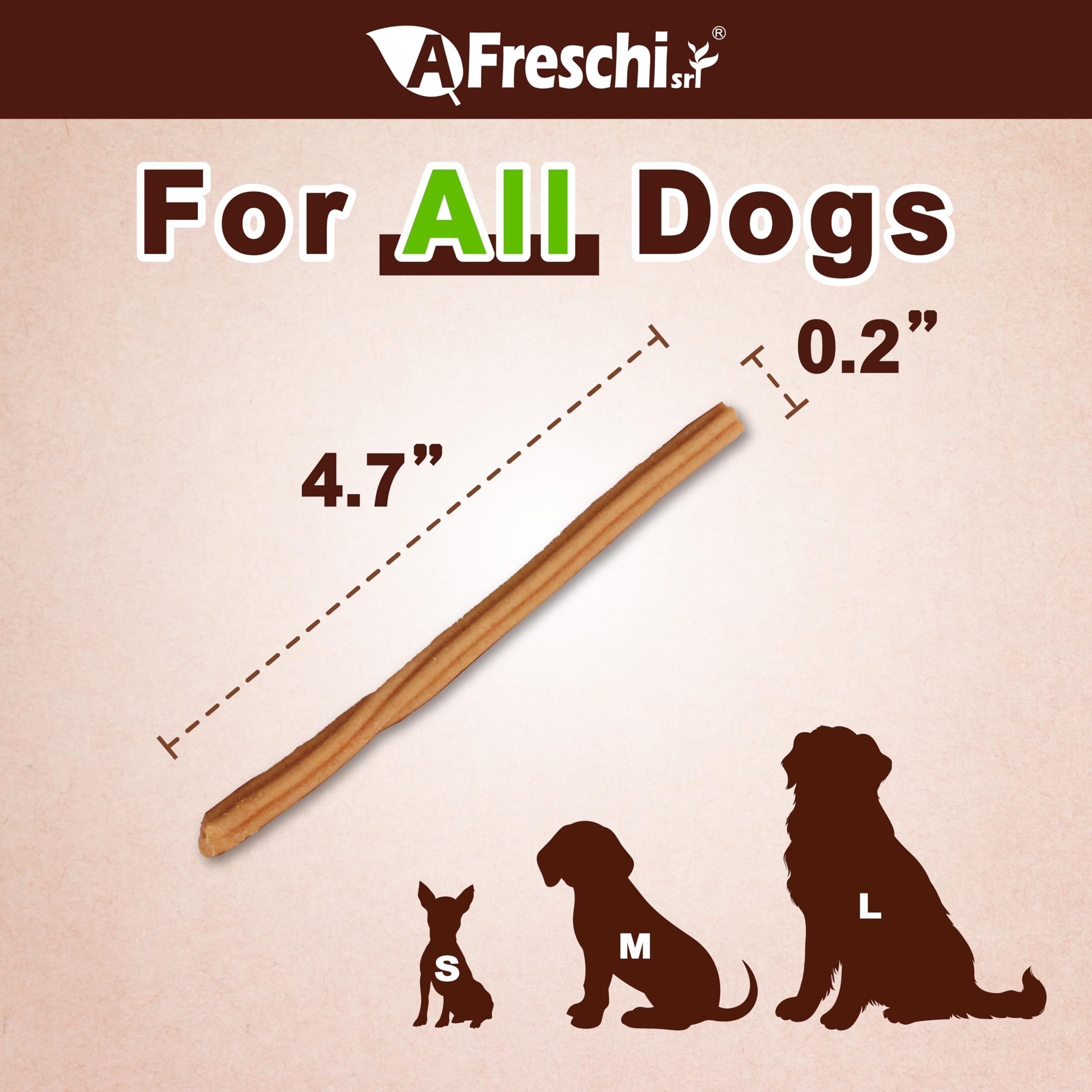 Afreschi Chicken Dog Treats lean low fat bites ideal for daily training.