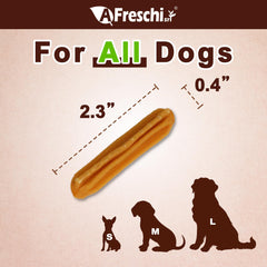 Afreschi Chicken Dog Treats real chicken first ingredient signals protein-rich snack.