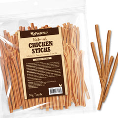 Afreschi Chicken Dog Treats real chicken first ingredient signals protein-rich rewards.
