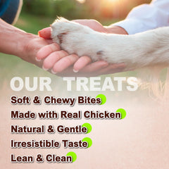 Afreschi Soft Chicken Dog Treats aroma closeup showcases savory flavor dogs crave