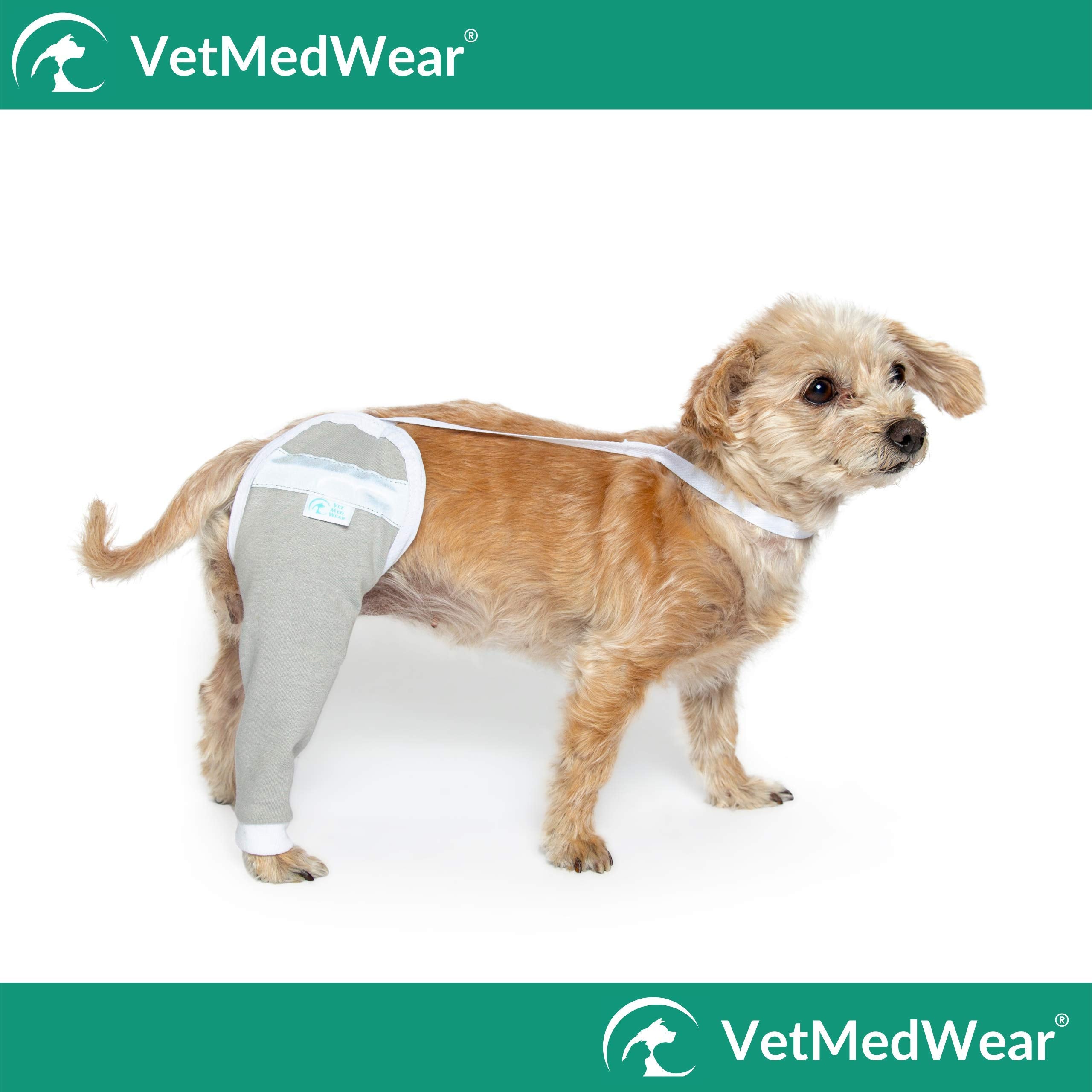 After Surgery Wear dog bandage protection sleeve, protects bandages from dirt