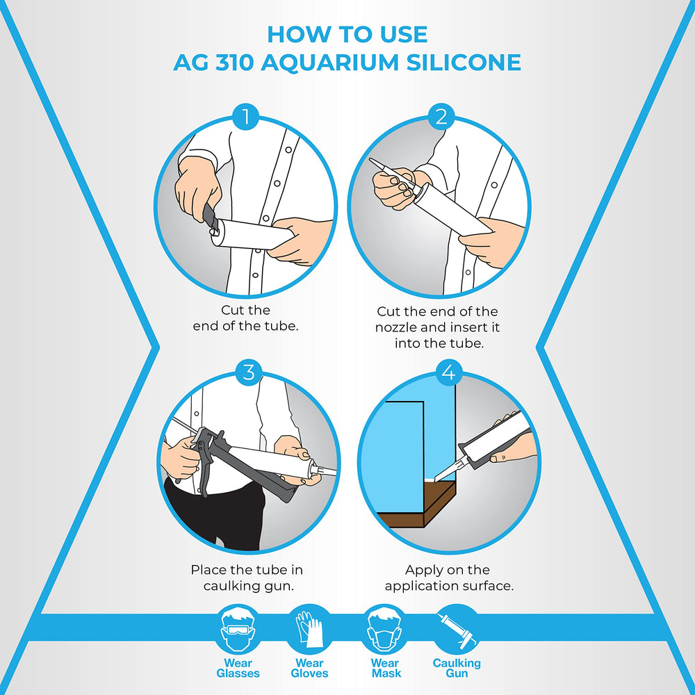 AG Adhesive Guru 2x10-5oz pack highlights transparent sealant for leaks