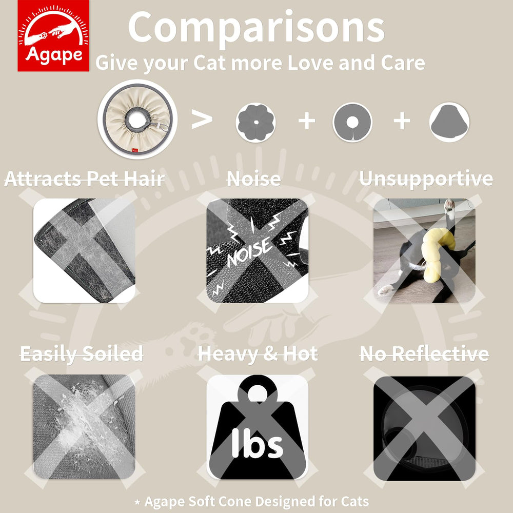 Agape supports customers 24/7 for sizing and comfort questions.
