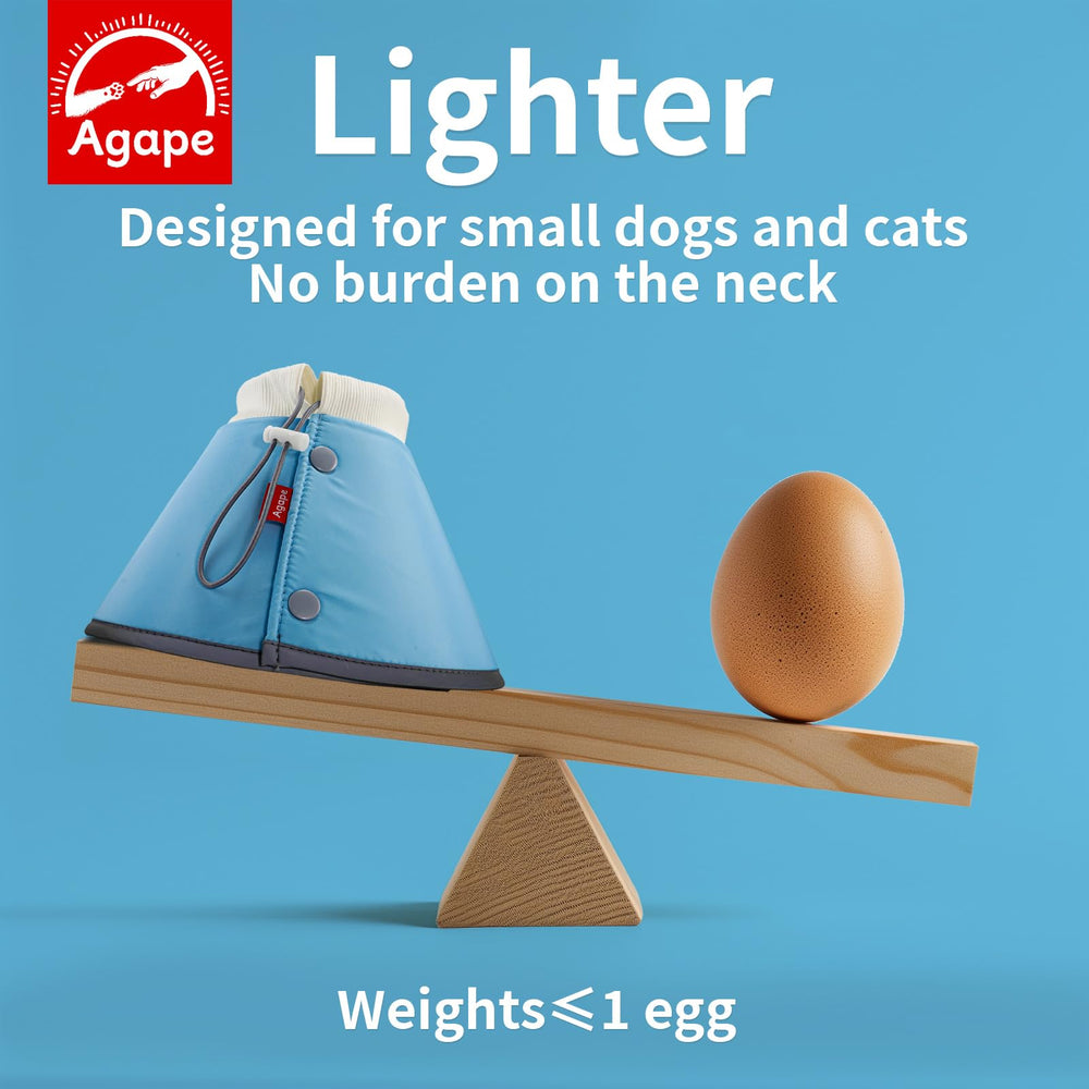 Agape cone is water-repellent and easy to wipe clean