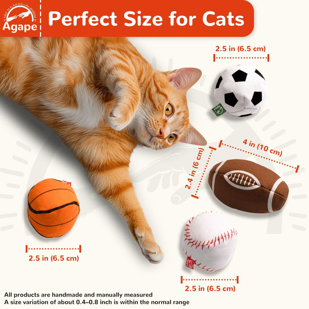Agape gift-ready cat toy pack ideal for birthdays or holidays