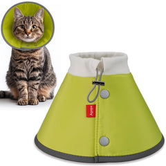 Agape Soft Cone weight-friendly design on a cat's neck for comfort