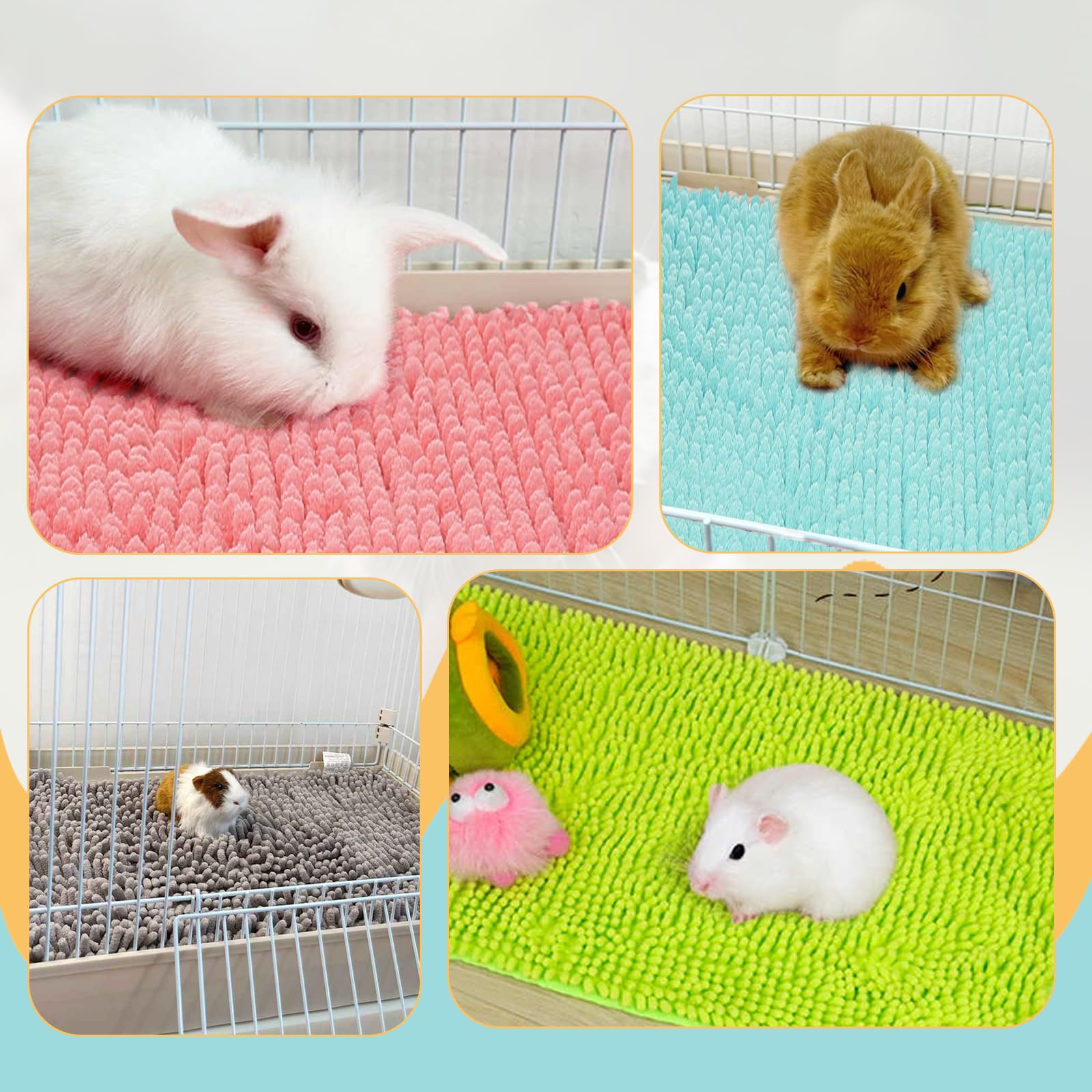 Agolctry guinea pig liner pink highlights vibrant color and reuse.