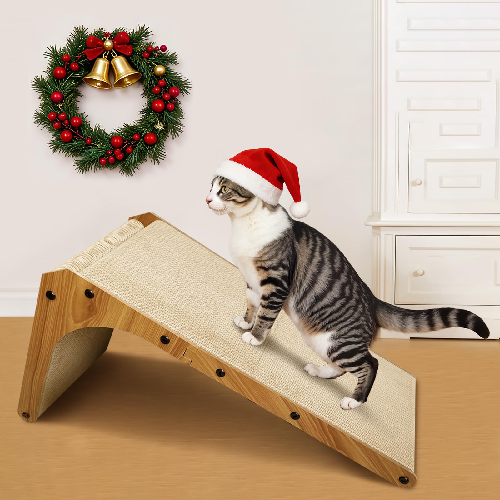 AGYM Cat Scratcher non-toxic material ensures safe play sessions