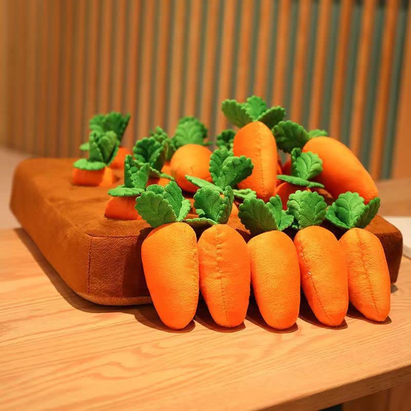 AGYTBG Carrot Snuffle Mat dog puzzle demonstrating slow-food style enrichment.