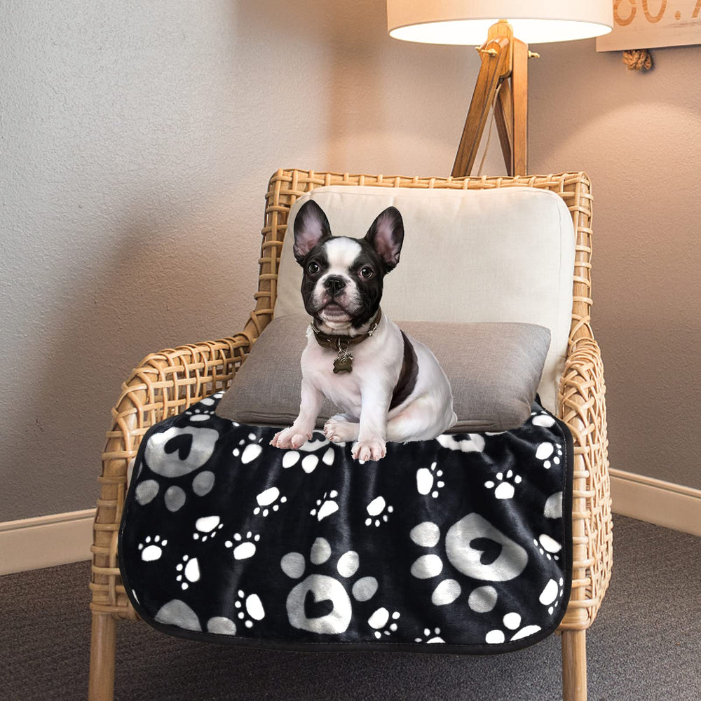 AHOOCUSTOM dog blanket 40x30in size ideal for small dogs.