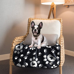 AHOOCUSTOM dog blanket 40x30in size ideal for small dogs.
