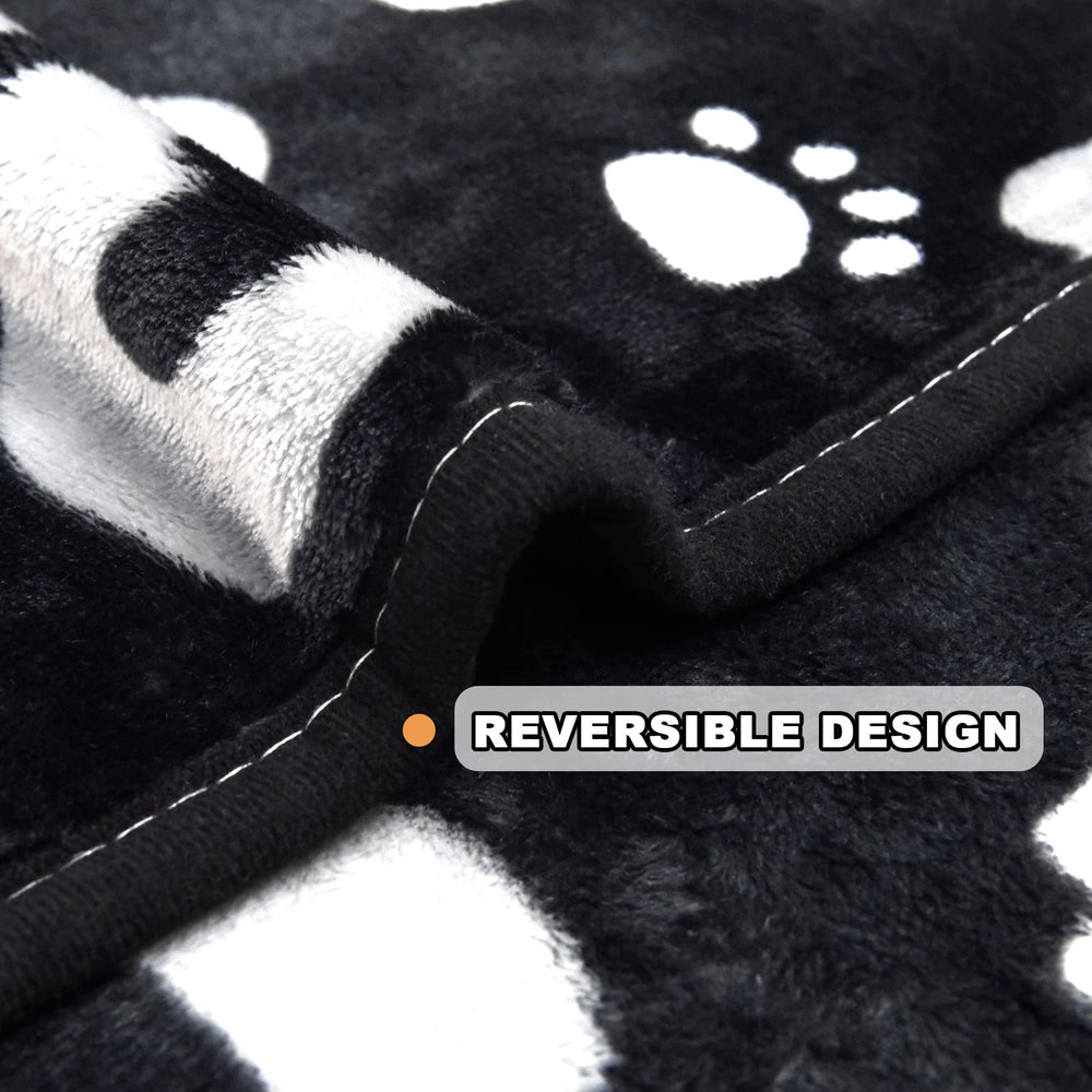 AHOOCUSTOM dog blanket 60x50in size covers larger lounging areas.