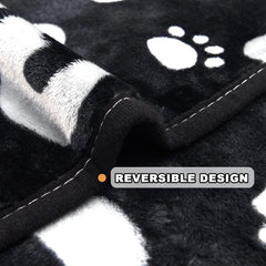 AHOOCUSTOM dog blanket 60x50in size covers larger lounging areas.