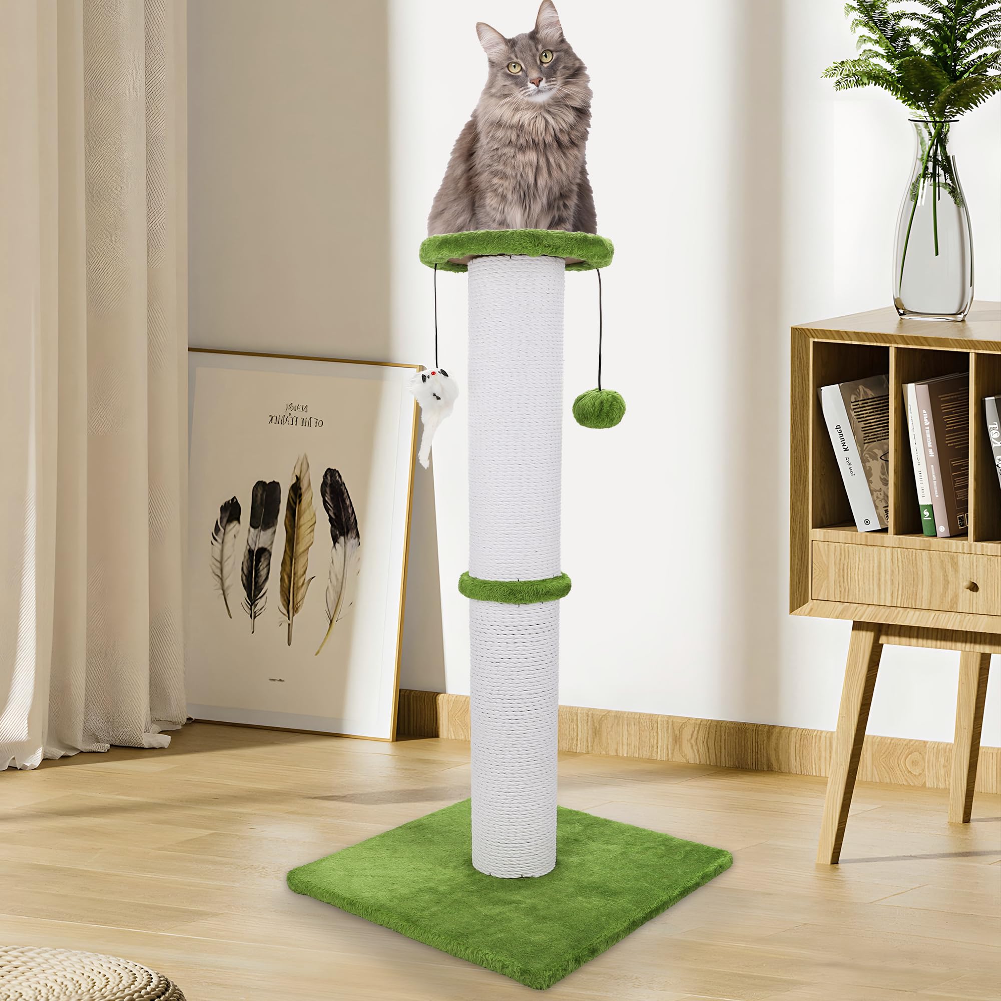 Ahomdoo solid-wood construction promises long-lasting durability for busy cats