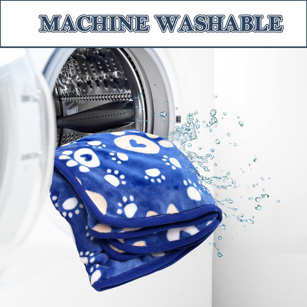 AHOOCUSTOM dog blanket machine washable care instructions