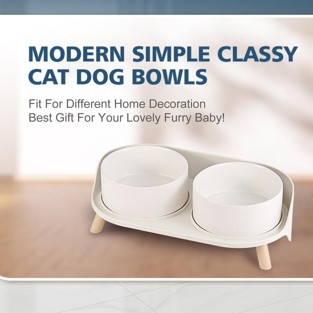 AHX ideal for small to medium dogs with a raised design for comfortable eating.