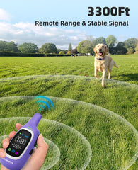 AIKEEP fast charging battery delivers 15+ days collar life and 30+ days remote life.