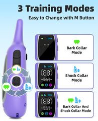 AIKEEP IP67 waterproof e-collar for rain, swimming, and muddy adventures.