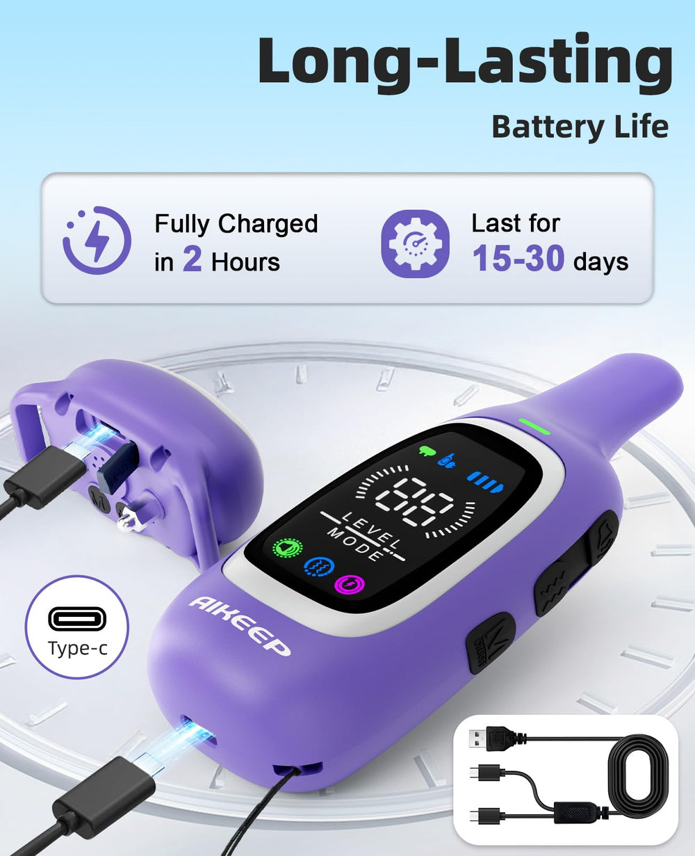 AIKEEP safety lock prevents accidental operation during handling.