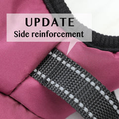 Aiboria dog jacket harness-inclusive design enables easy leash attachment