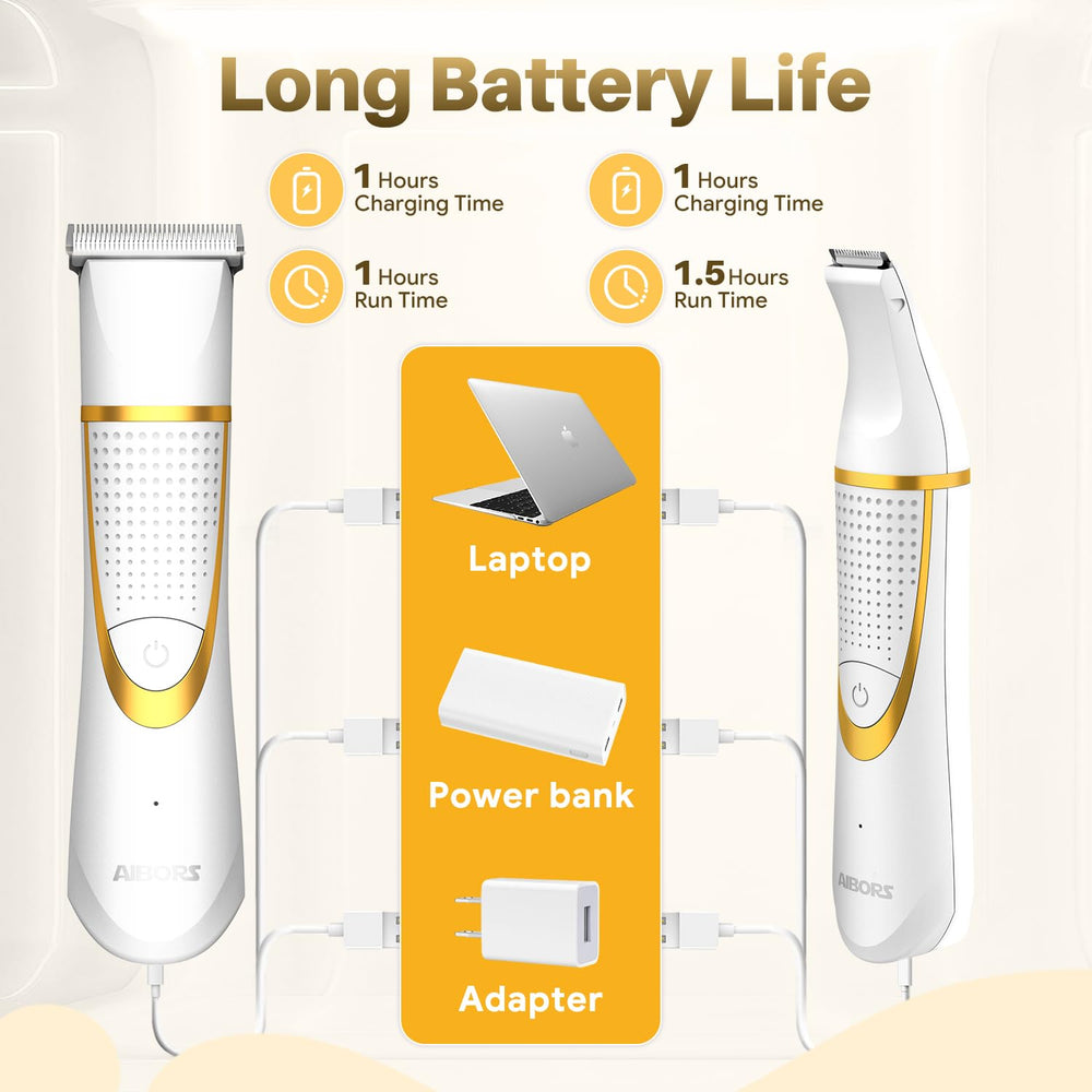 AIBORS ergonomic, lightweight design helps reach tricky areas.