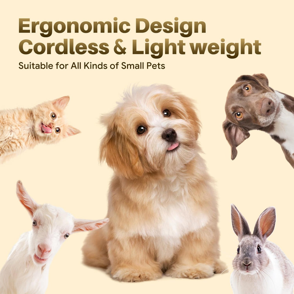 AIBORS 60–90 minutes runtime supports longer grooming sessions.