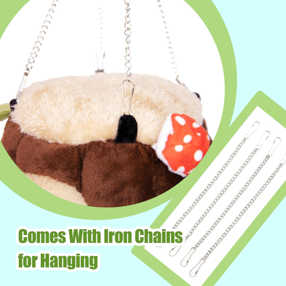 Aichillatum Hideout iron-chain hanging attachment adds versatile placement options.