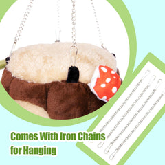 Aichillatum Hideout iron-chain hanging attachment adds versatile placement options.