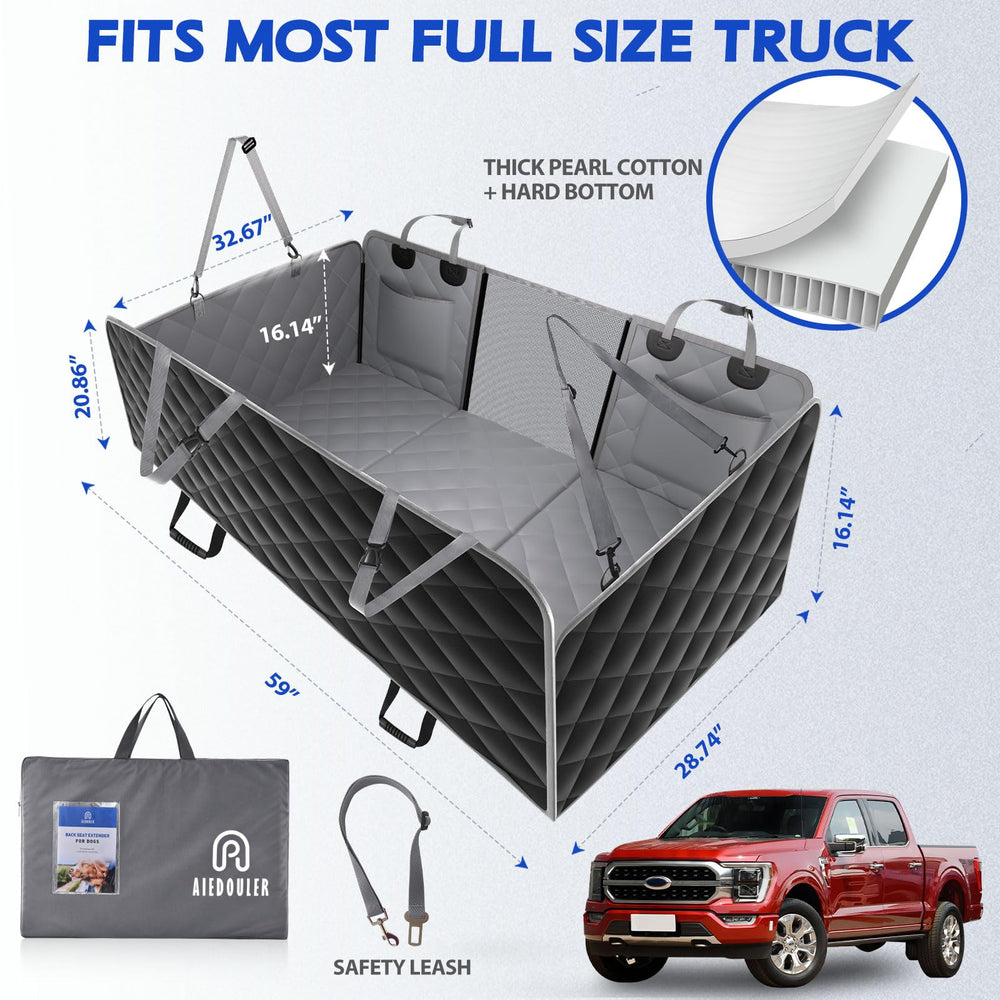 AIEDOULER three-panel bottom provides a stable, even surface for dogs