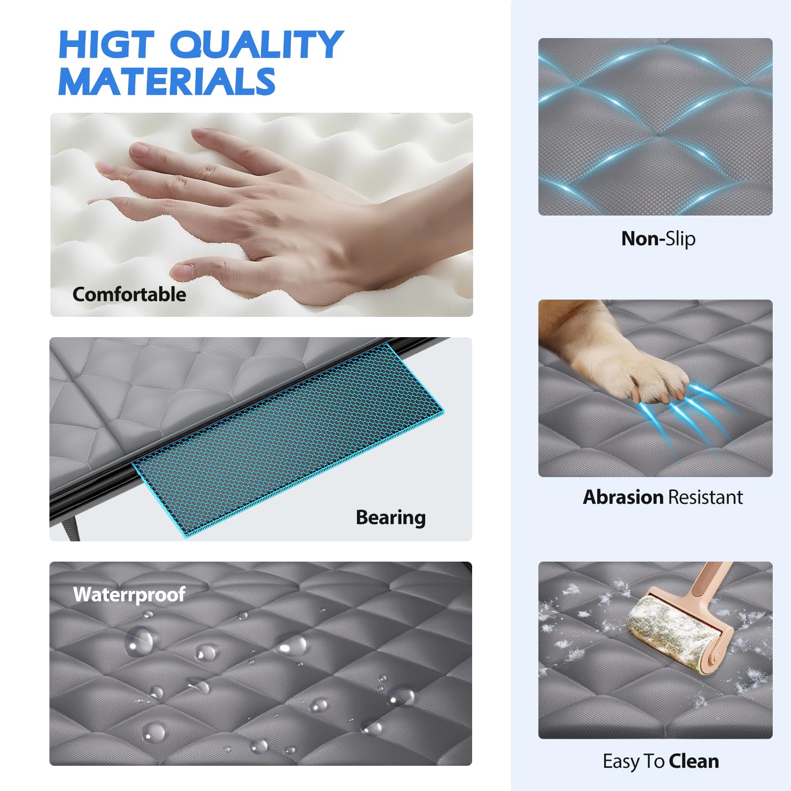 AIEDOULER breathable mesh-window enhances airflow and keeps eye contact