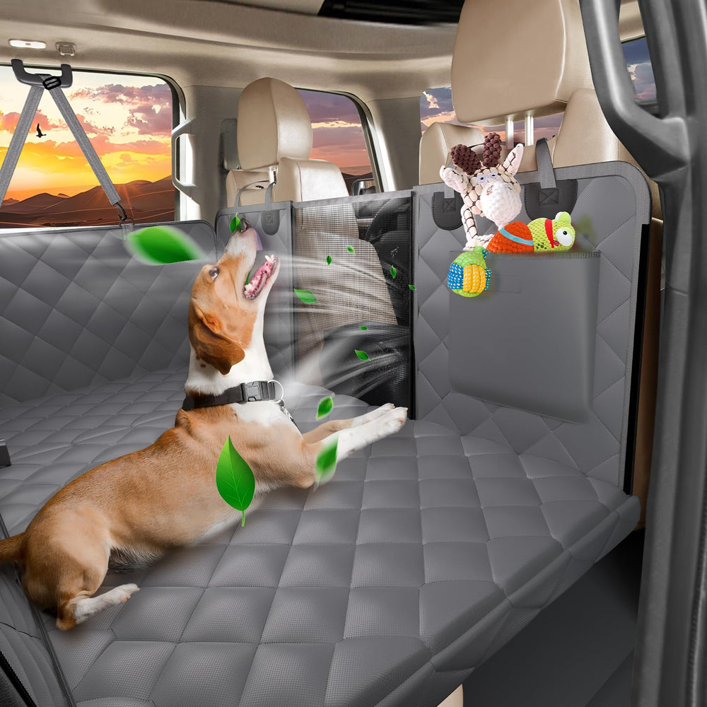 AIEDOULER secure headrest-strap setup ensures snug installation for peace of mind
