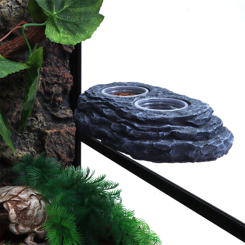 Aiicioo natural appearance blends into habitats for a natural terrarium look