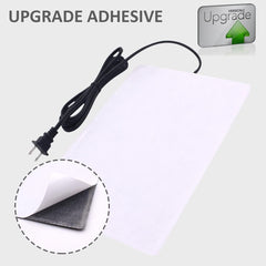 Aiicioo Reptile Heating Pad side-mount installation demonstrates flexible placement.