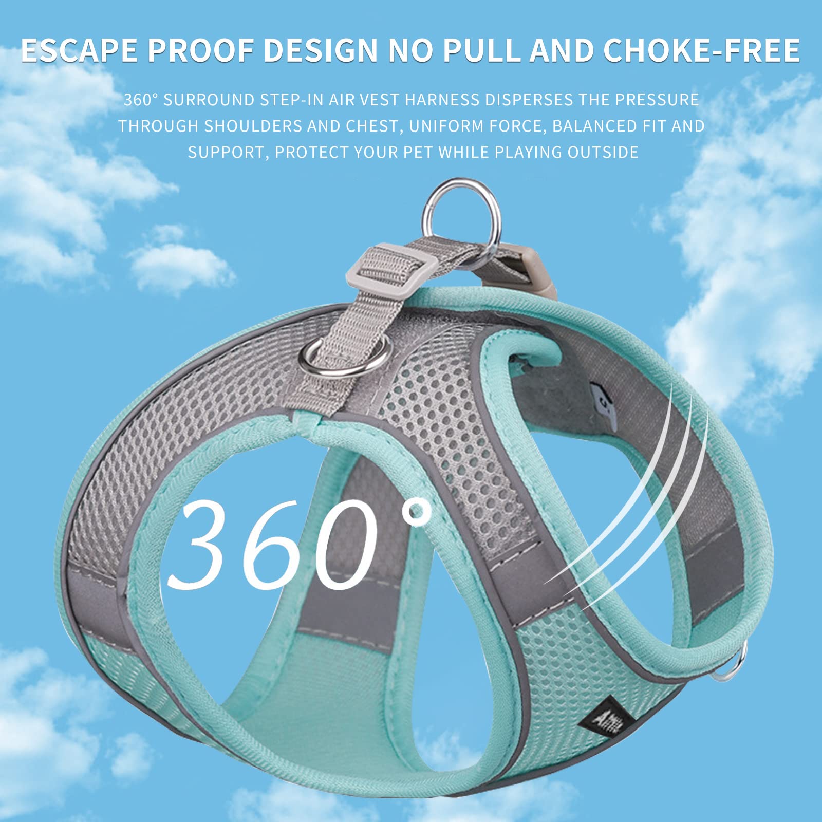 Aiitle matching leash padded-handle durability — comfortable grip for long strolls.